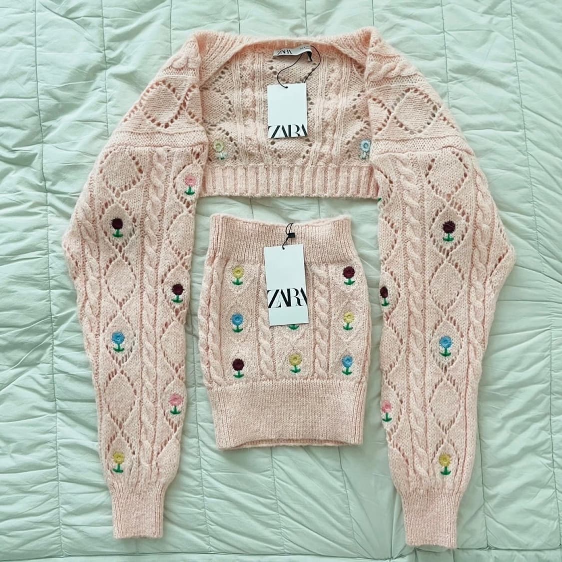 자라 니트 세트 상품이미지2