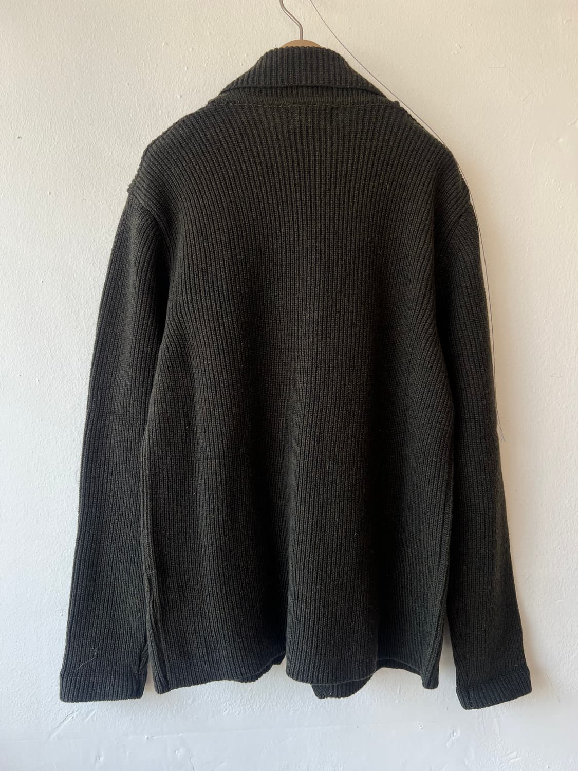 시리즈 남성 보카시카키 숄카라가디건 울가디건 상품이미지3