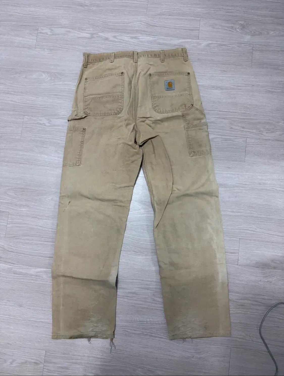 칼하트 빈티지 더블니 워크팬츠 38x36 상품이미지2