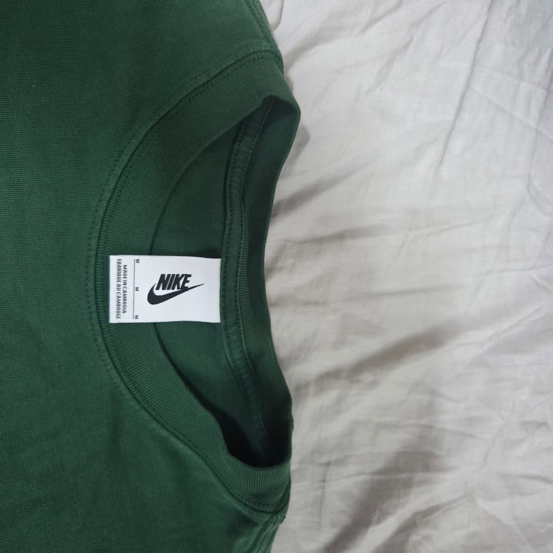 Nike X Stussy WT T-Shirt Green 상품이미지4