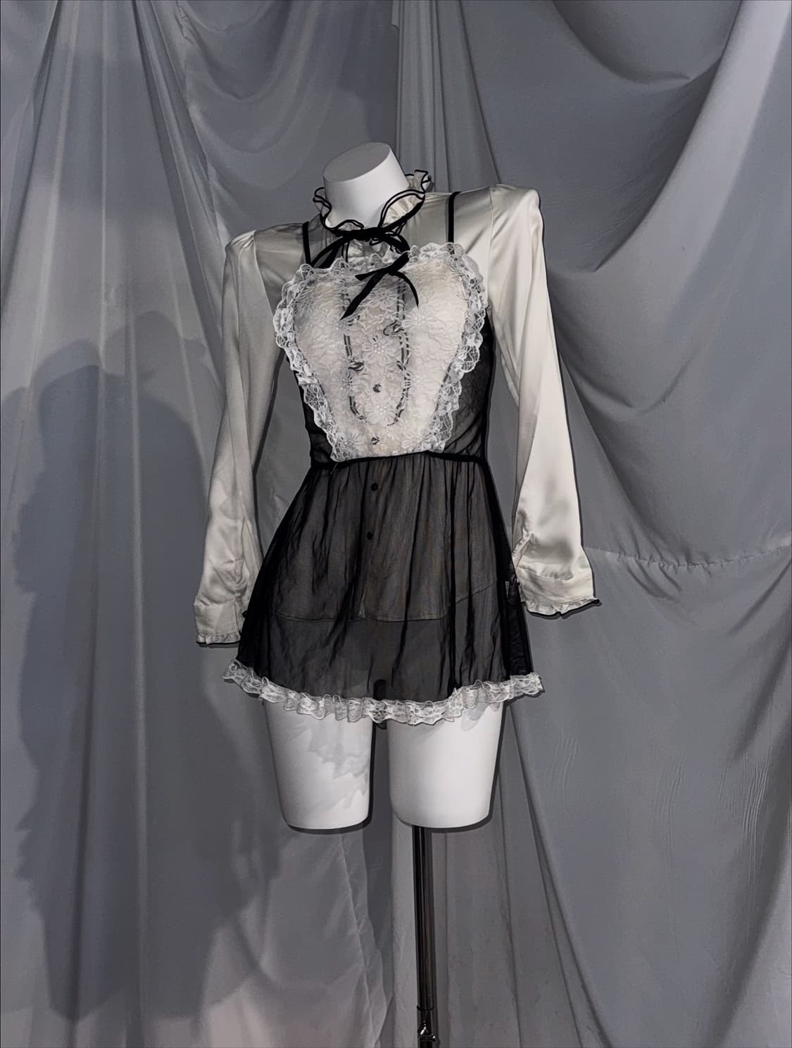 히메갸루 무채색 공겜여주 코디세트  상품이미지3