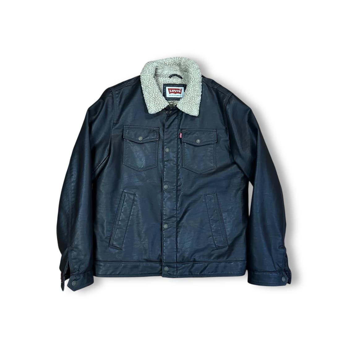 리바이스 레더 양털 자켓 상품이미지1