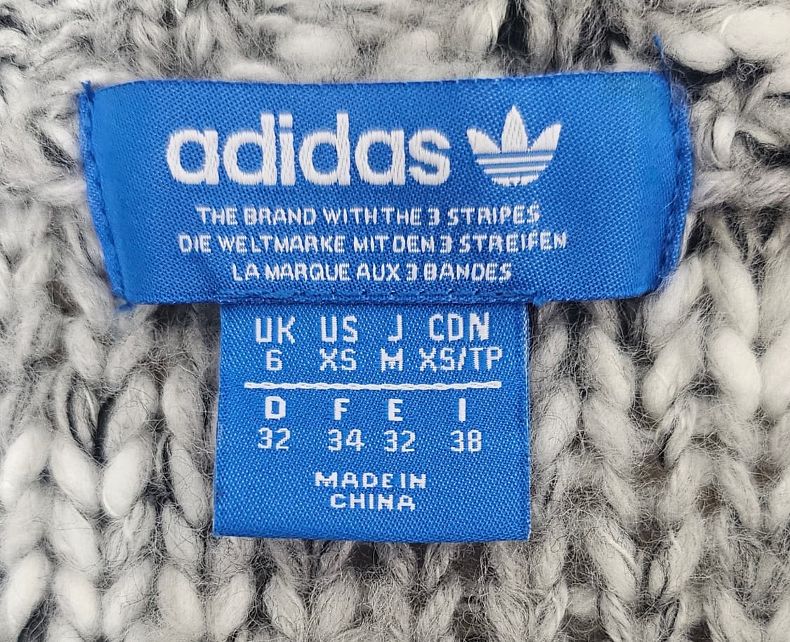 (90)S☆우주매물☆아디다스 파이어버드 니트스웨터[회색그레이] 트랙탑져지 상품이미지2