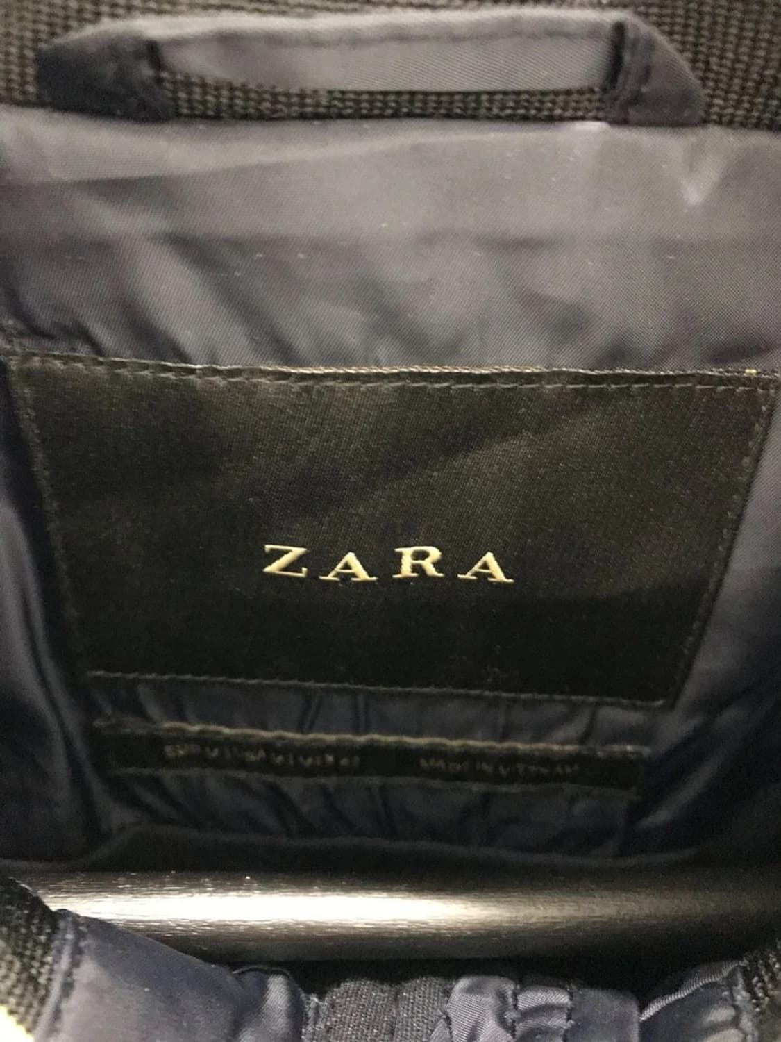 Zara Contrast Zip Windbreaker 상품이미지6