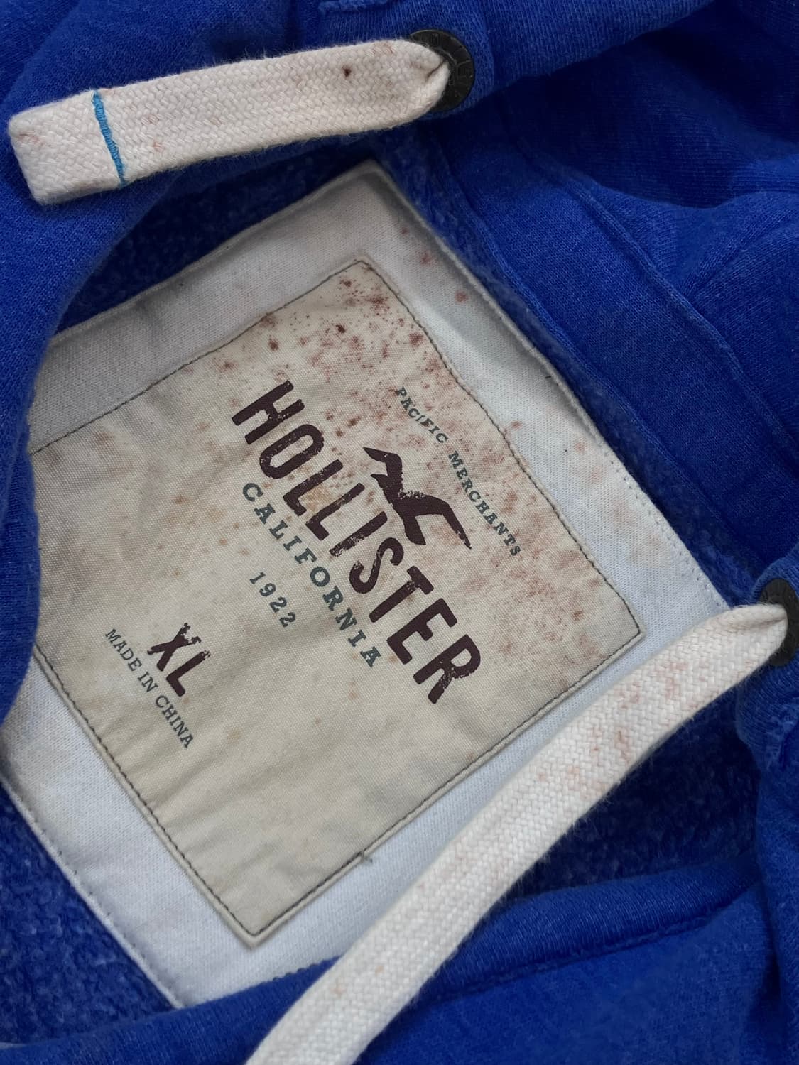 홀리스터 후드집업 블루 XL  #csz2820 상품이미지4