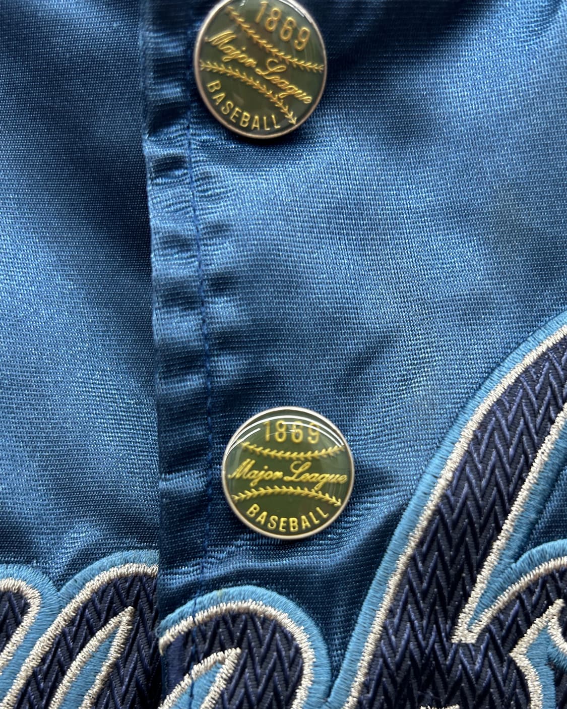 엠엘비 00s 뉴욕 양키즈 사틴쉘 스타디움 자켓 상품이미지4