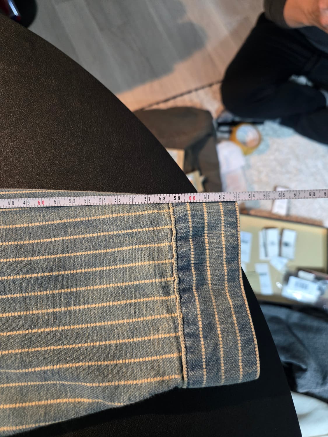 RRL 인디고 스트라이프 트월 자켓 상품이미지9