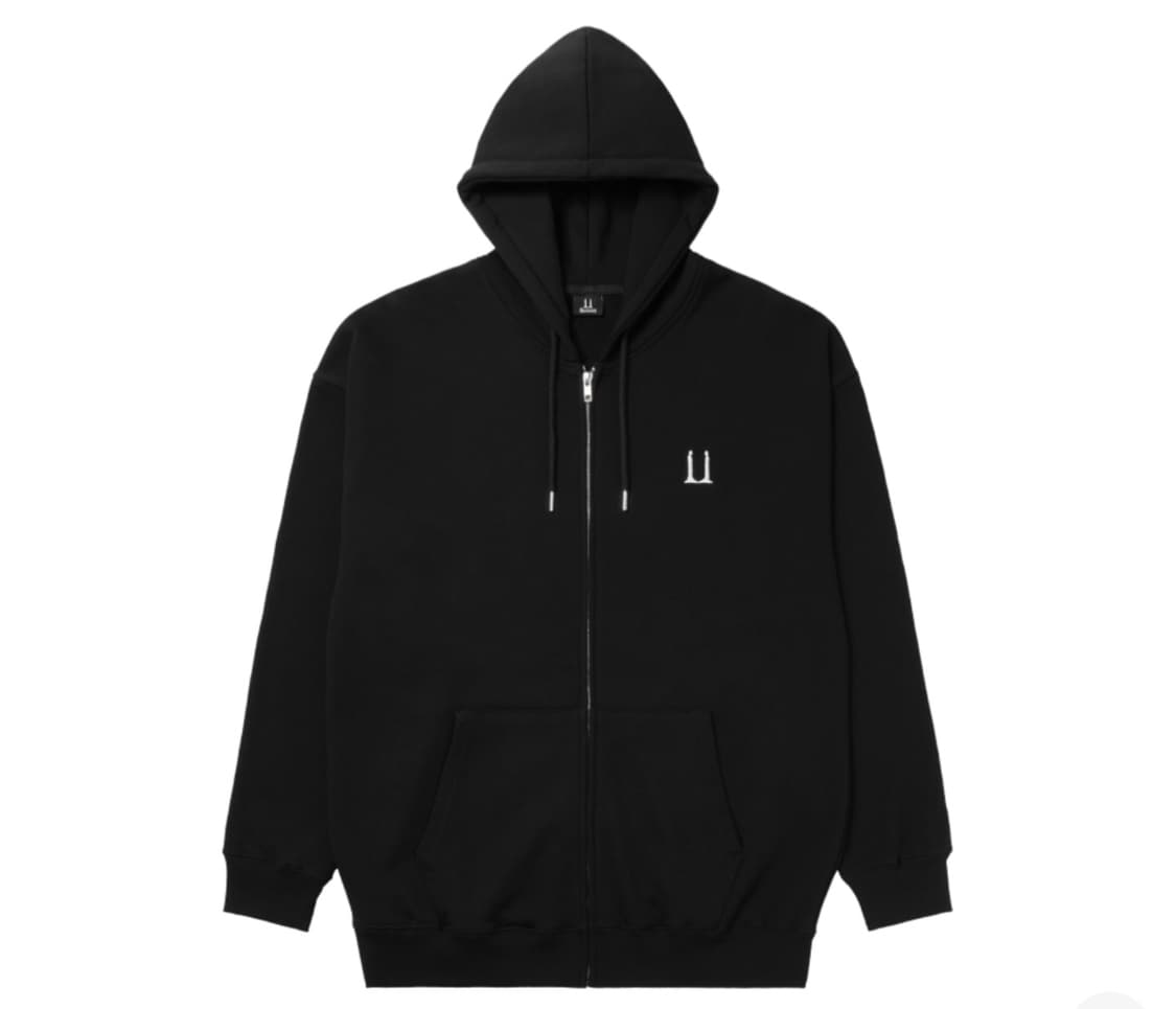 지드래곤 위버멘쉬 굿즈 후드집업 블랙 새제품 상품이미지2