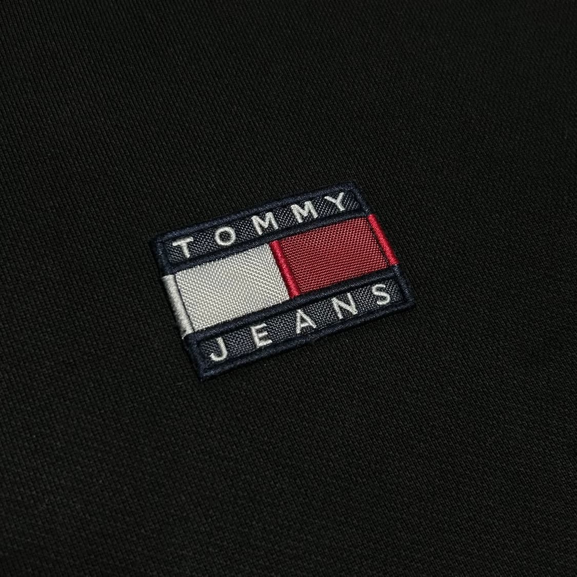 [S] Tommy 타미진스 블랙 미드웨이트 후드티 상품이미지3