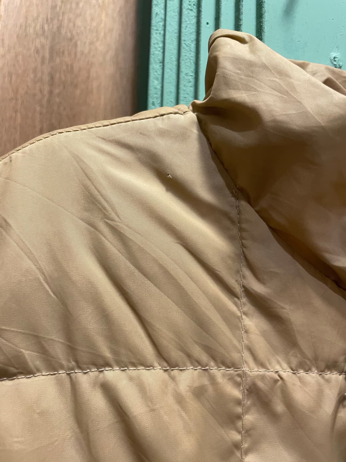 1970-80's Vintage Quilted Down Vest Made 상품이미지6