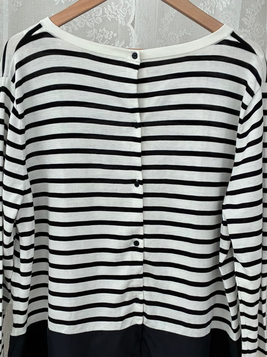 L) 코스 COS 실크 레이어드 스트라이프 니트 상품이미지4