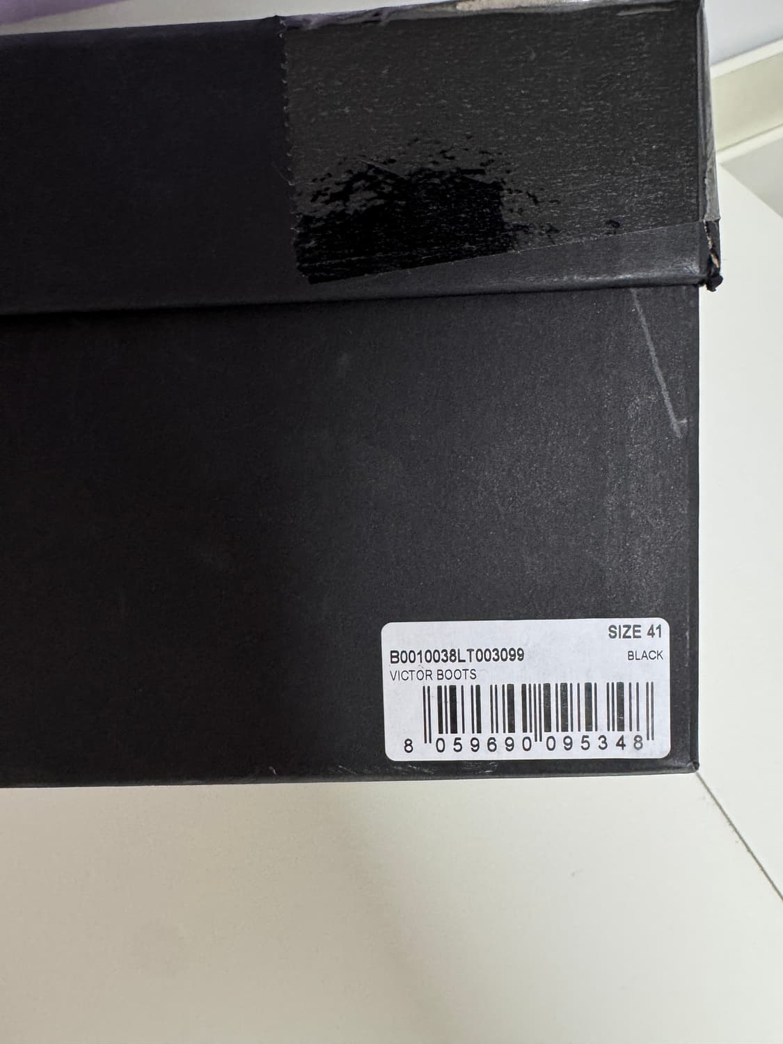 앤드뮐미스터 백레이스 부츠 41사이즈 VICTOR BOOTS 상품이미지9