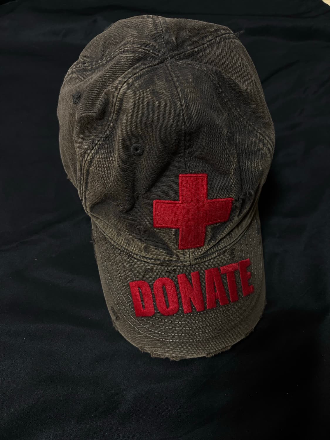 project g/r 도네이션 캡 상품이미지1