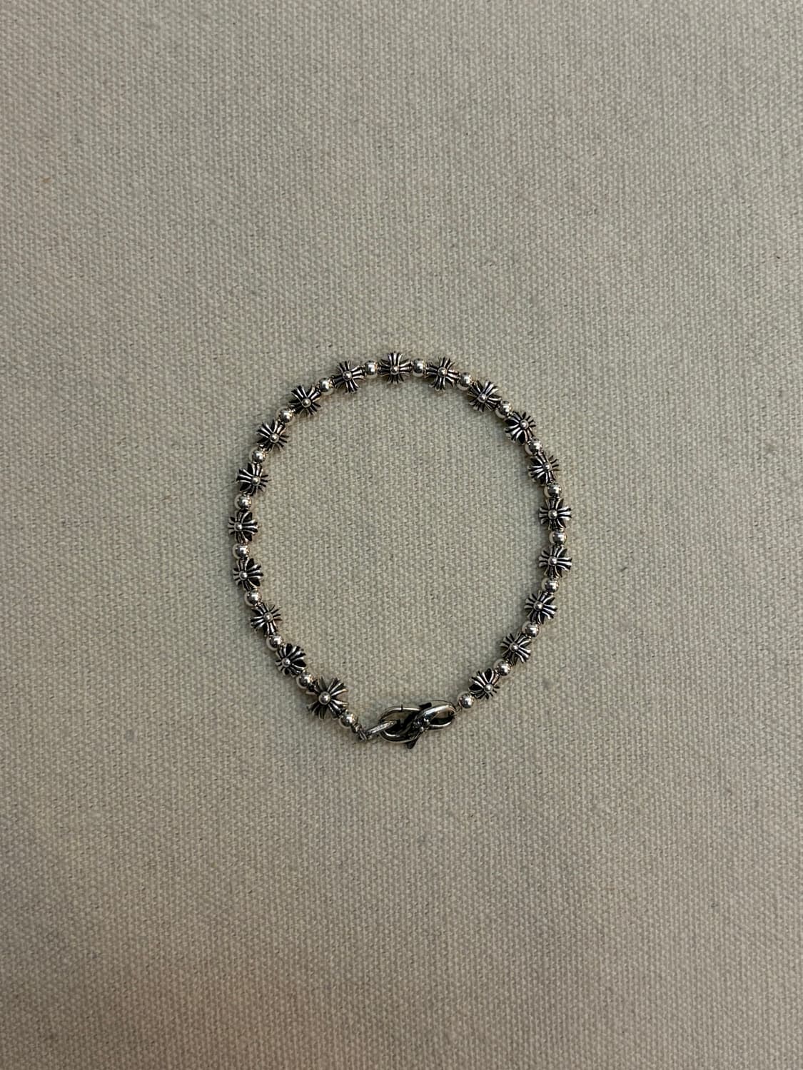 Gothic Silver 925 Cross Bracelet 상품이미지1