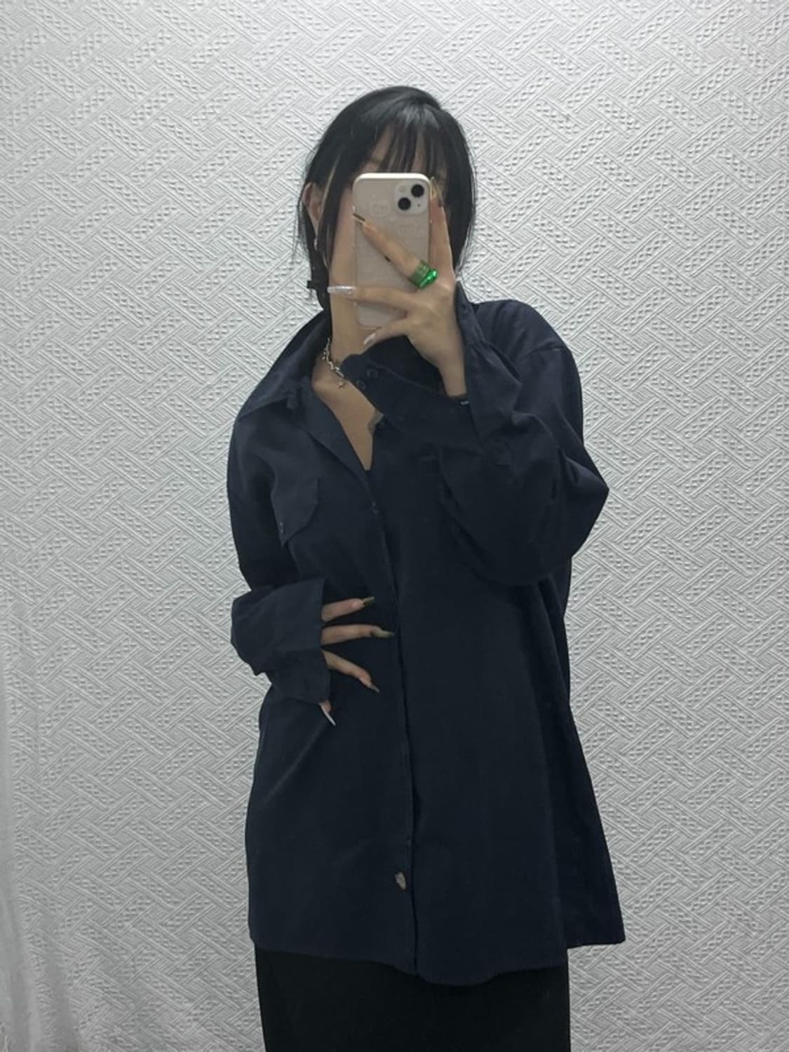 디키즈 레트로 모던시크 캐주얼 워크웨어 오버핏 셔츠 L C08123 상품이미지2