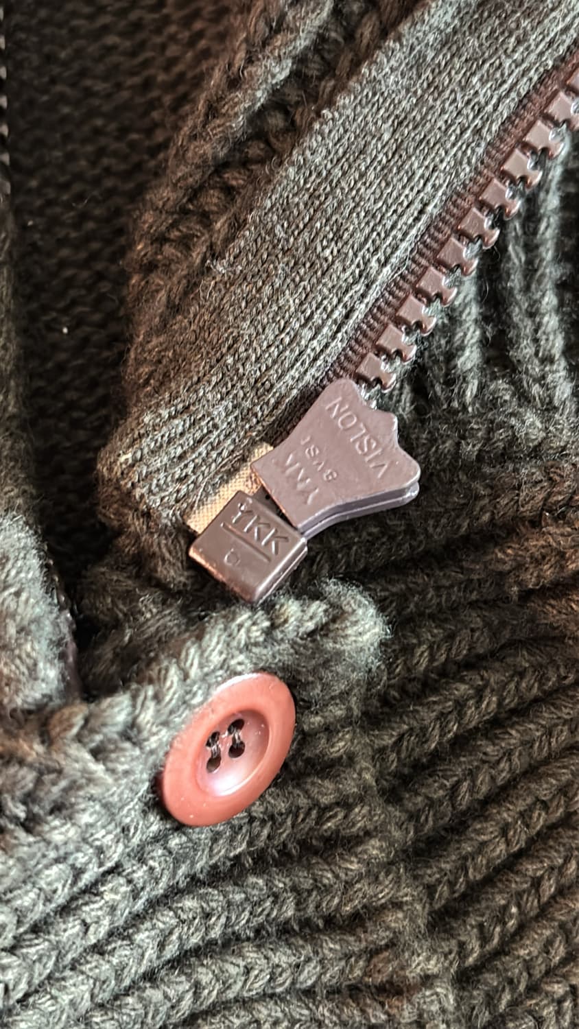 2000‘s Side-Zip Knit Jacket 상품이미지5