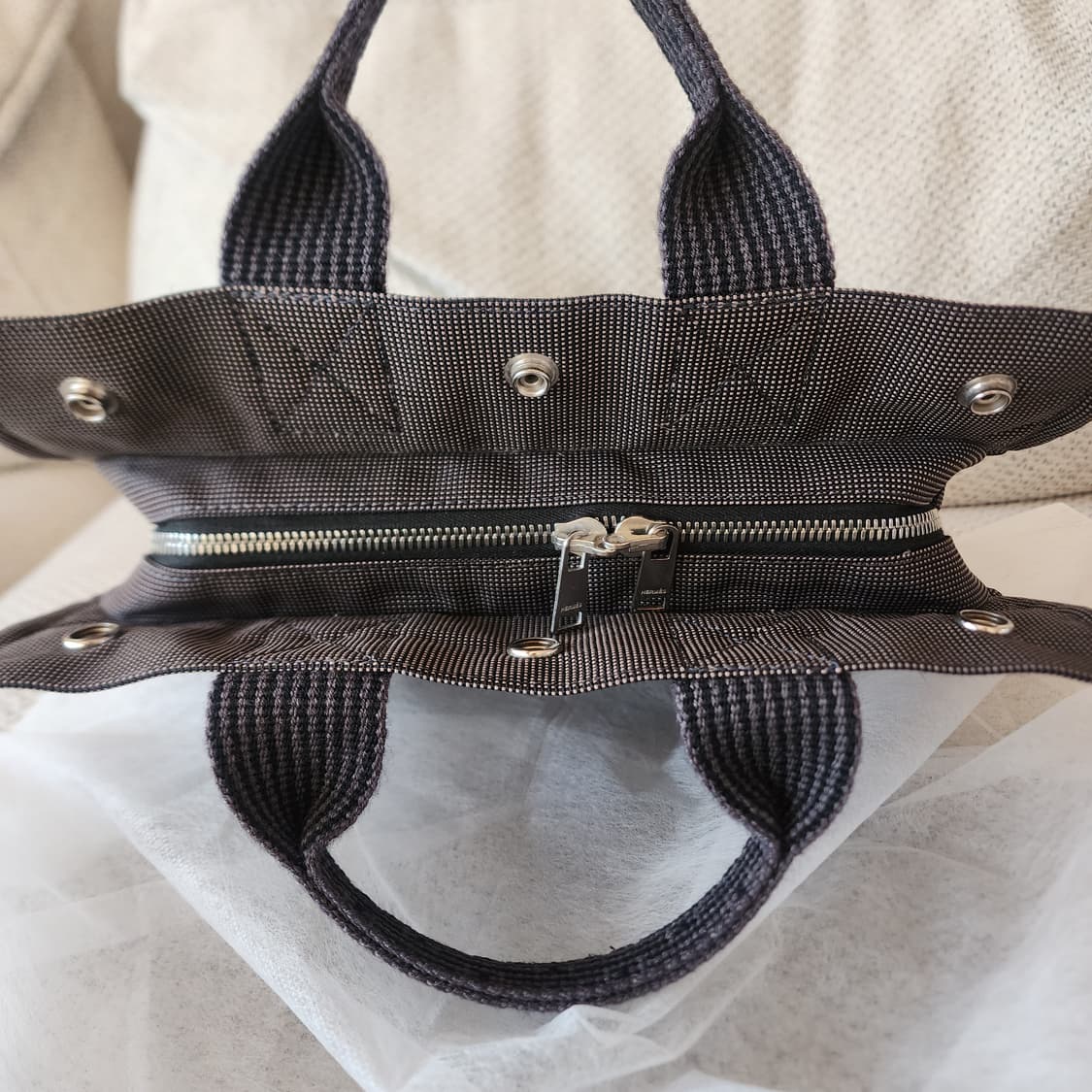 초민트급 에르메스 후루토 PM 엘라인 토트백 그레이 상품이미지7