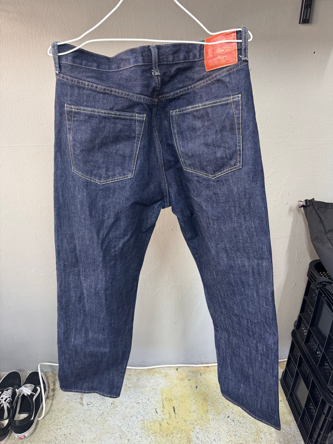 아웃스탠딩 40's 셀비지 인디고 L 상품이미지2