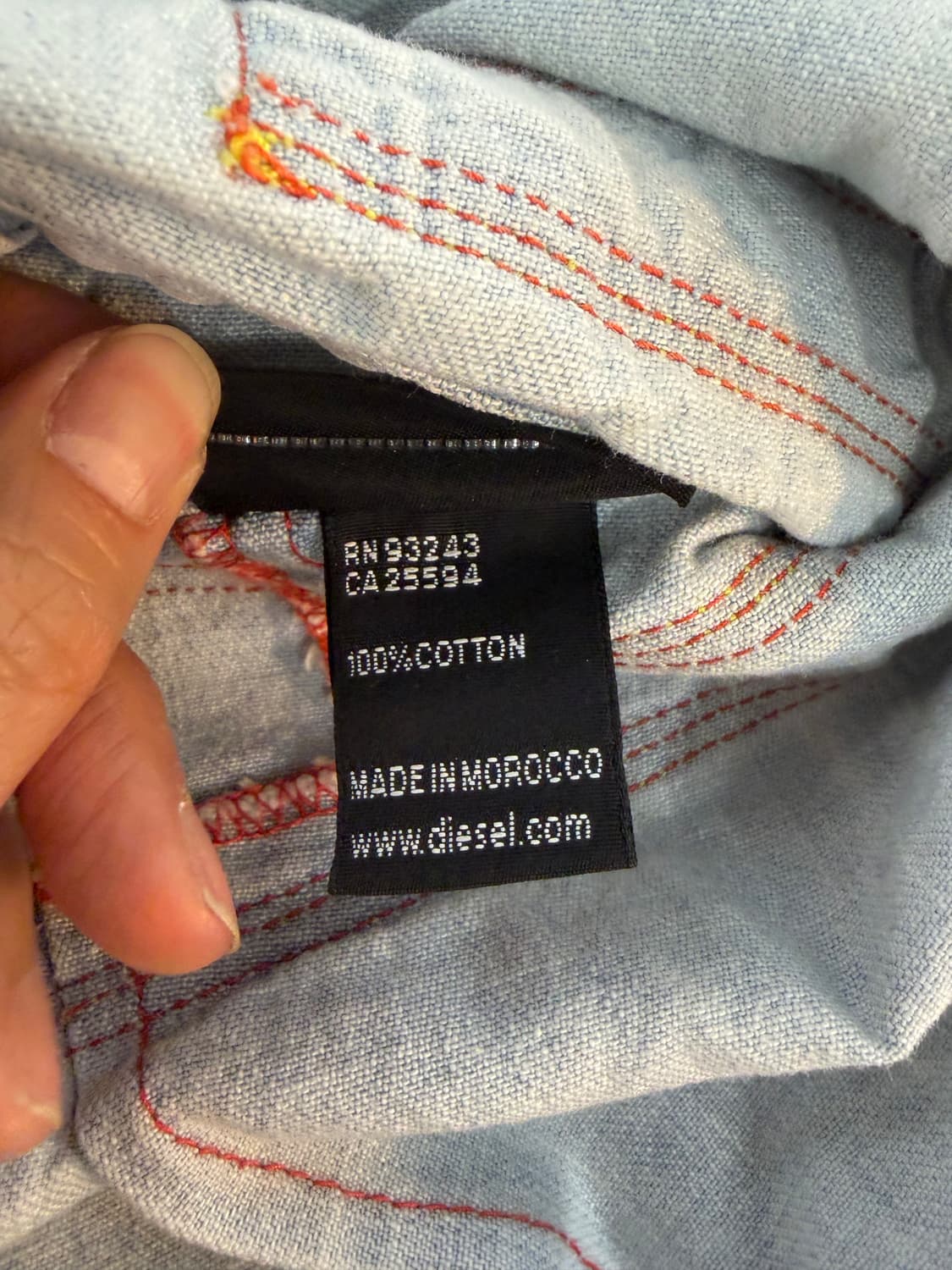 Diesel lowrise denim mini skirt 25 상품이미지9