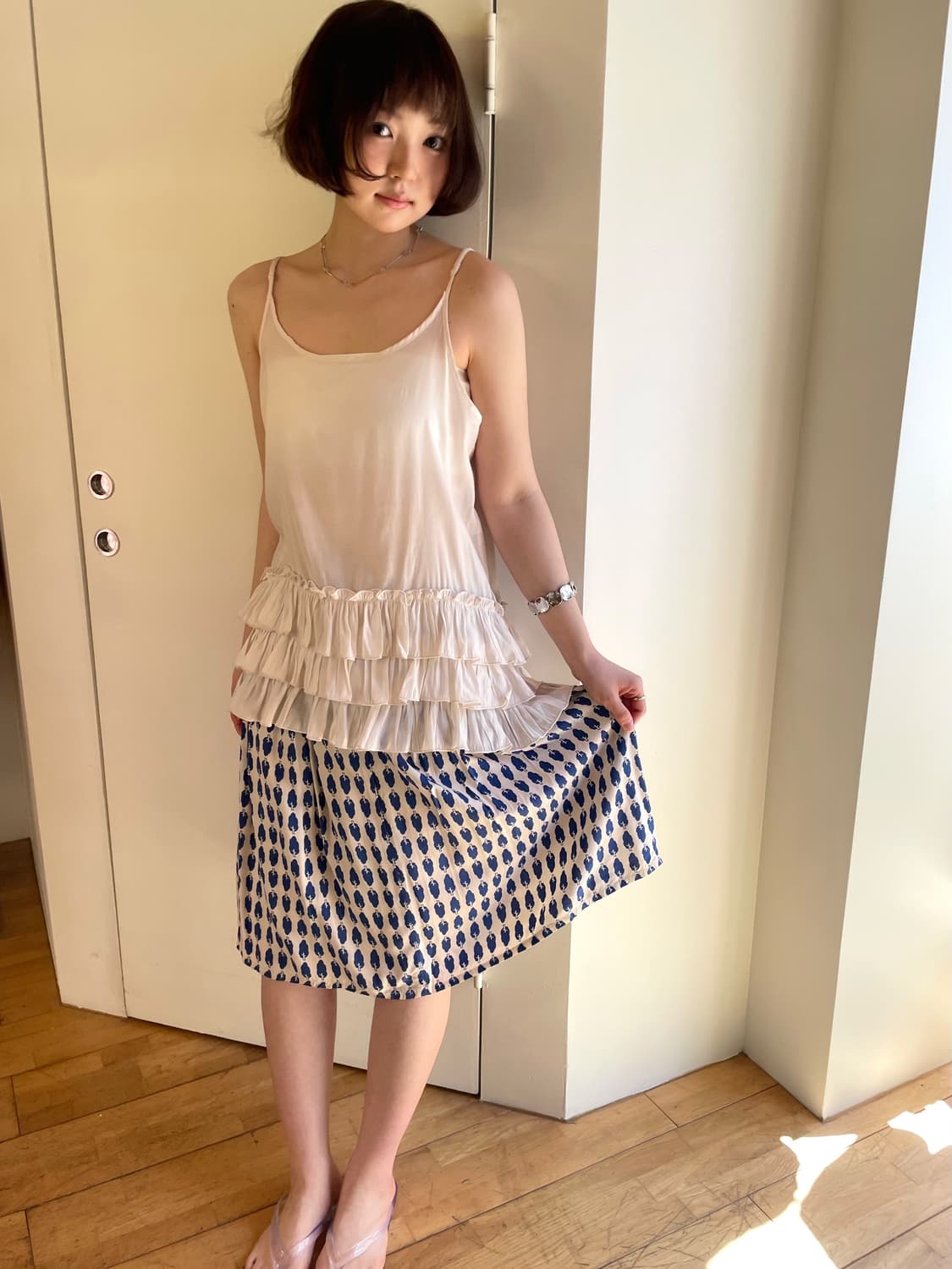 frill sleeveless 상품이미지1