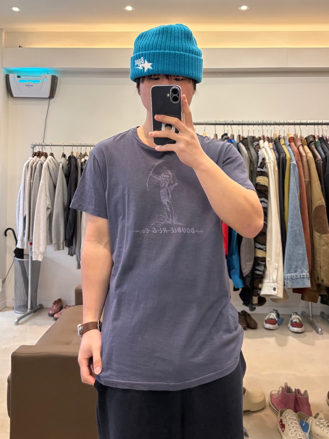 랄프로렌 RRL 인디언 애로우 그래픽 반팔 티셔츠 상품이미지8