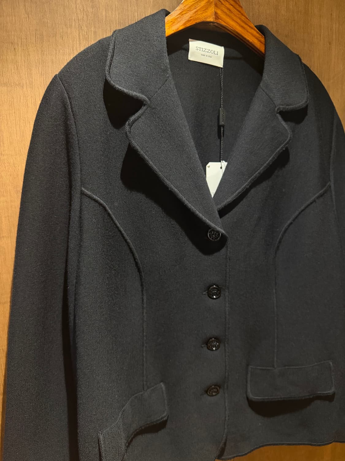 (새상품) STIZZOLI Wool 100% Knit Jacket 상품이미지7