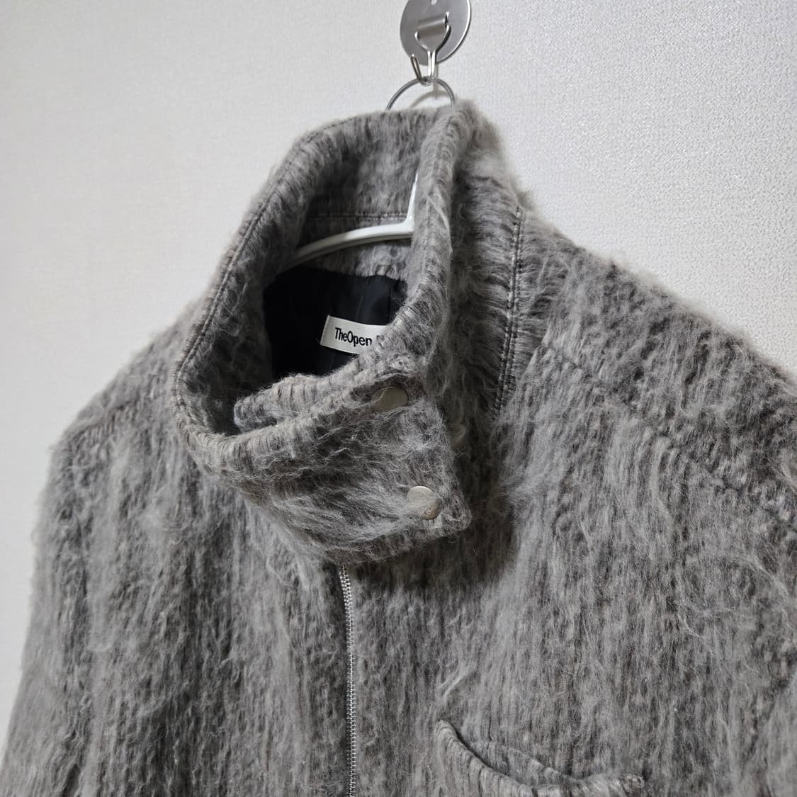 더오픈프로덕트 하이넥 울 코트 / 남녀공용 코트 상품이미지8