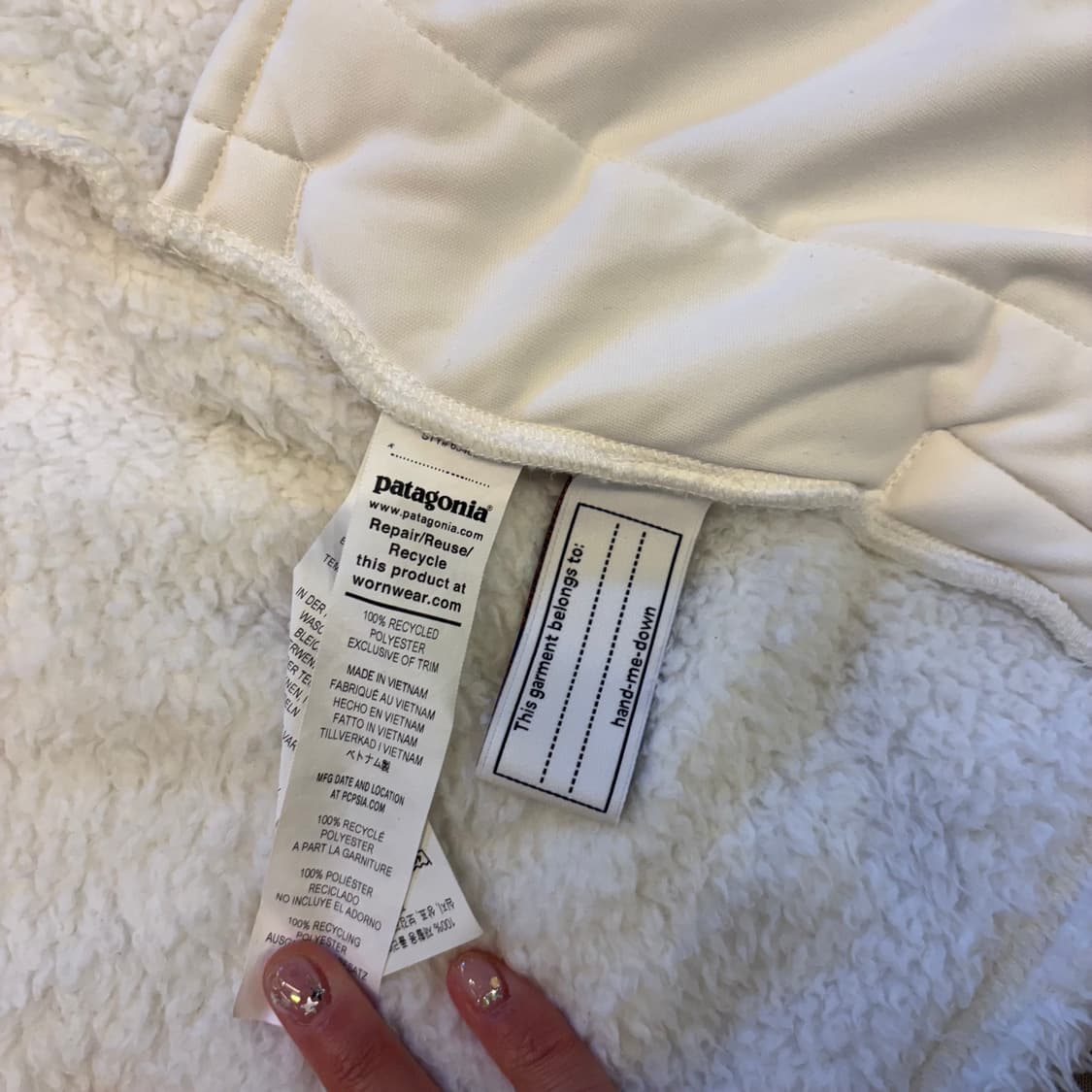 파타고니아 키즈 후리스 뽀글이 S(7-8)   상품이미지8