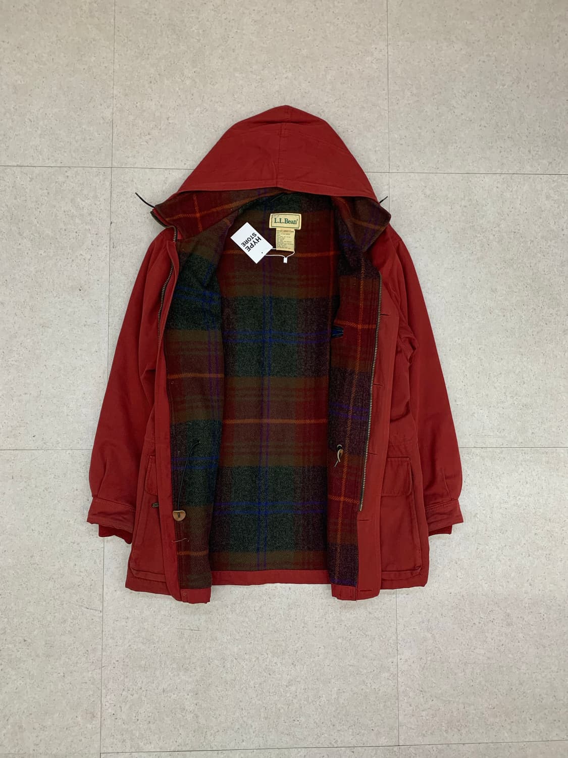 LL bean 엘엘빈 80‘s 헌팅 후드자켓 상품이미지4