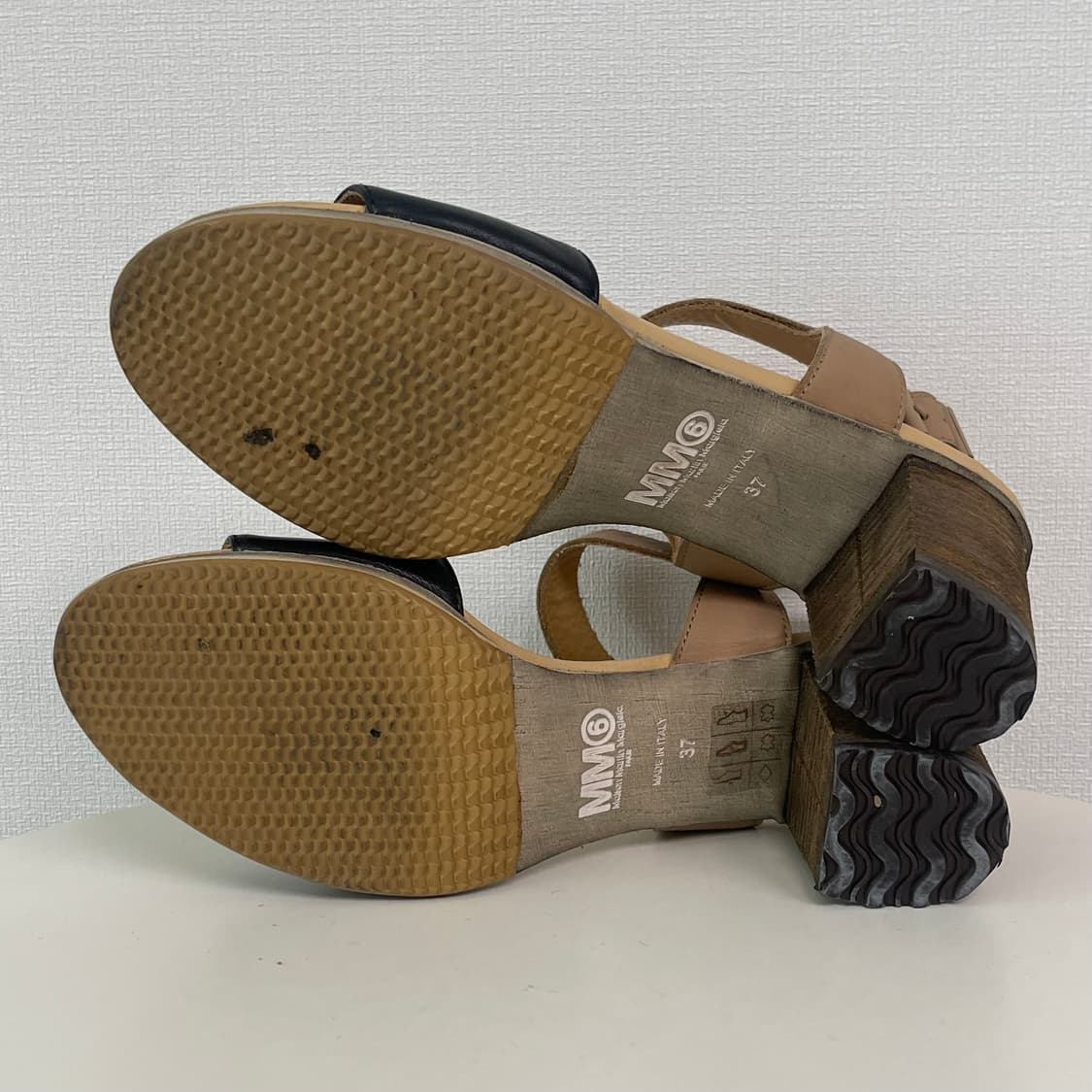MM6 메종 마르지엘라 웨지힐 샌들 37 (Made in ITALY) 상품이미지9