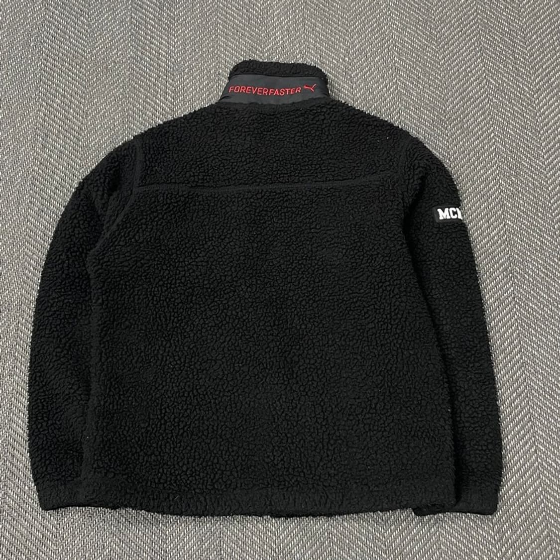 퓨마 패치 플리스 집업 v0182 상품이미지2