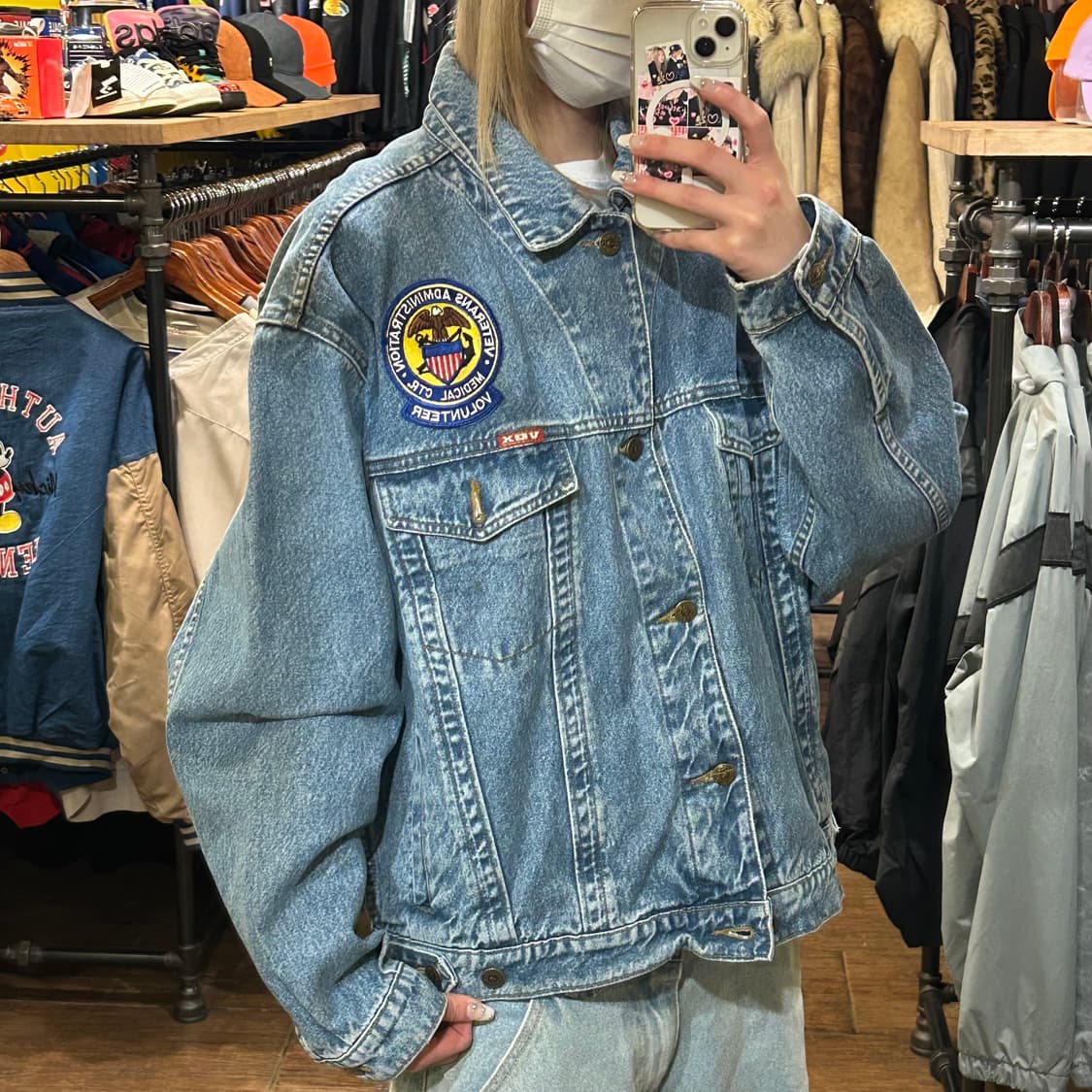 [HI] VTG 데님 자켓 연청  상품이미지3