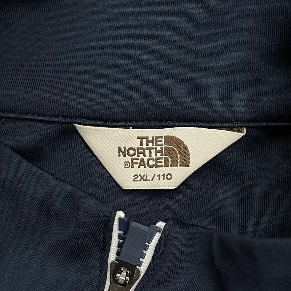 [정품/2XL] 노스페이스 네이비 트랙 자켓 화이트 라인 b8 상품이미지5