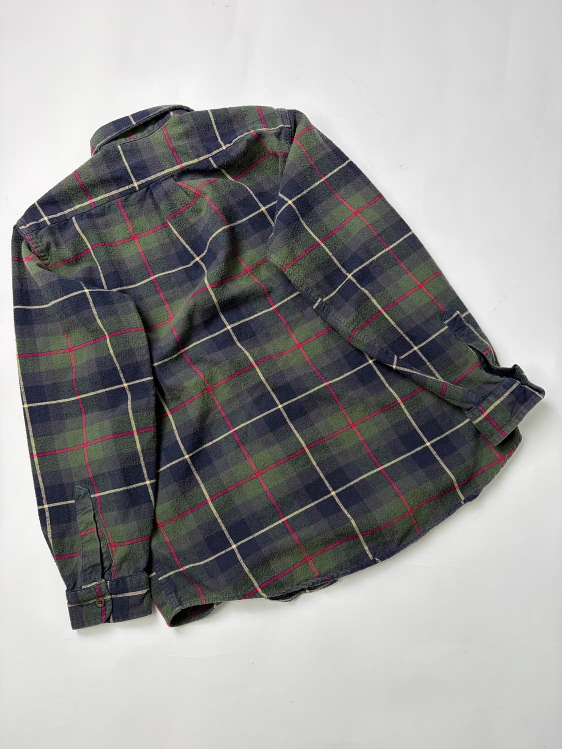 90s L.L.Bean Plaid Button Up Shirt 상품이미지2