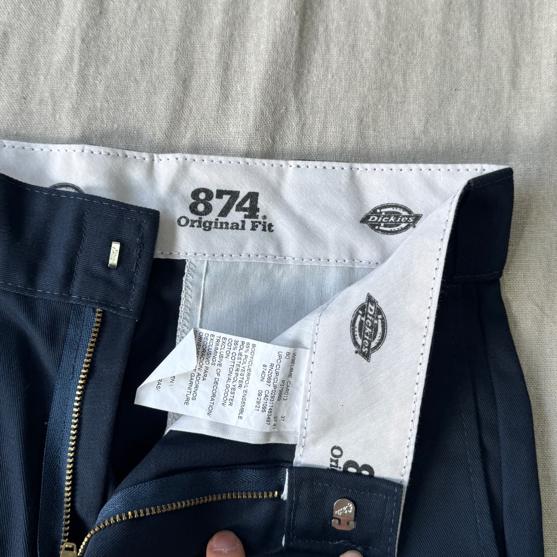 디키즈 네이비 874 워츠팬츠 30 상품이미지5