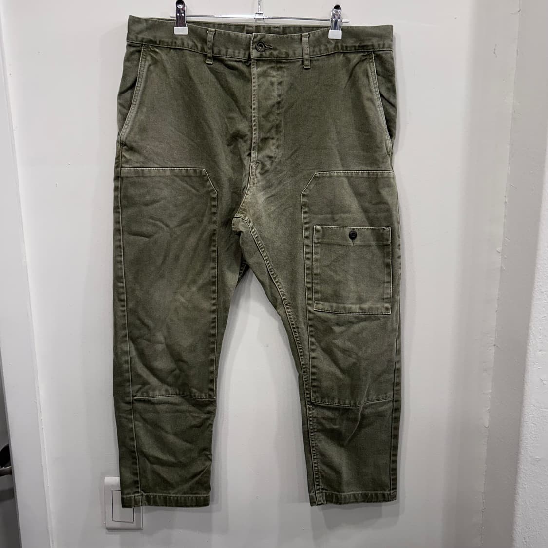 자라 맨즈 컨탬포러리 더블니 배기 10부팬츠 상품이미지2