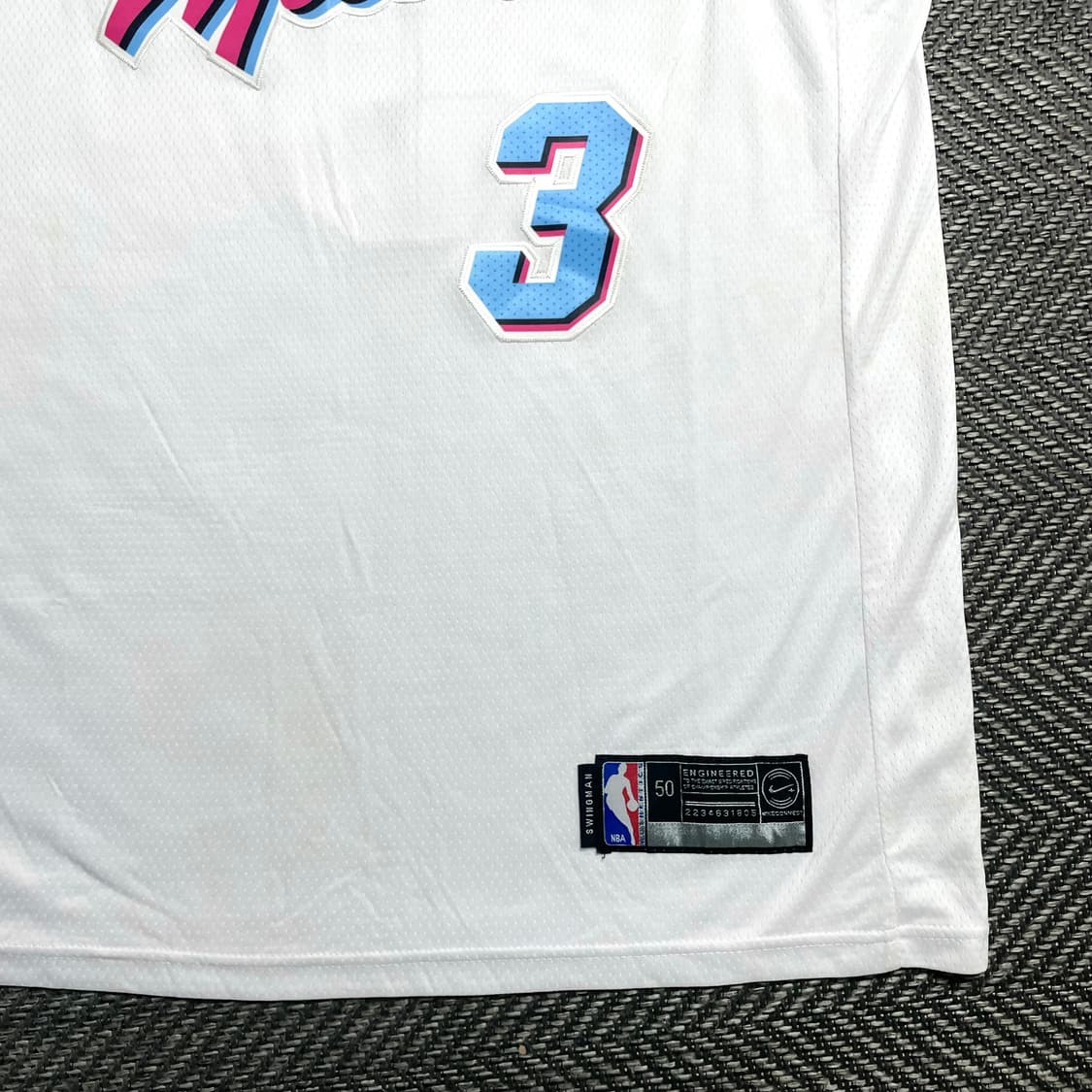 나이키 NBA 마이애미 히트 웨이드 시티 에디션 스윙맨 저지y 5828 상품이미지3