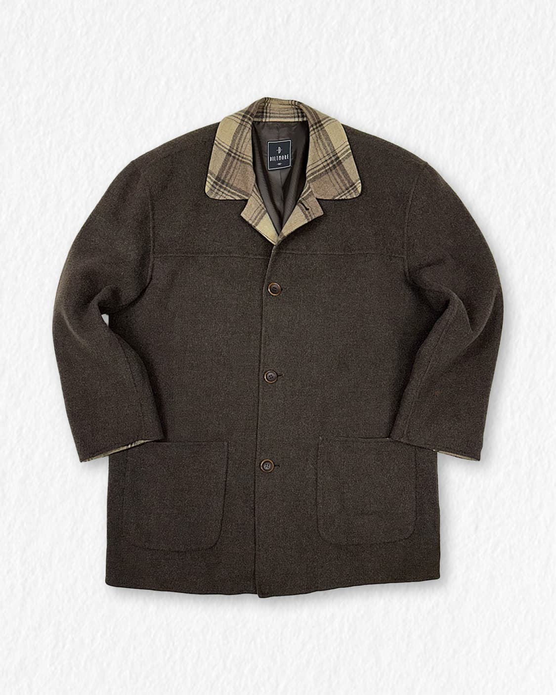 빌트모어 체크 포인트 코트 상품이미지1