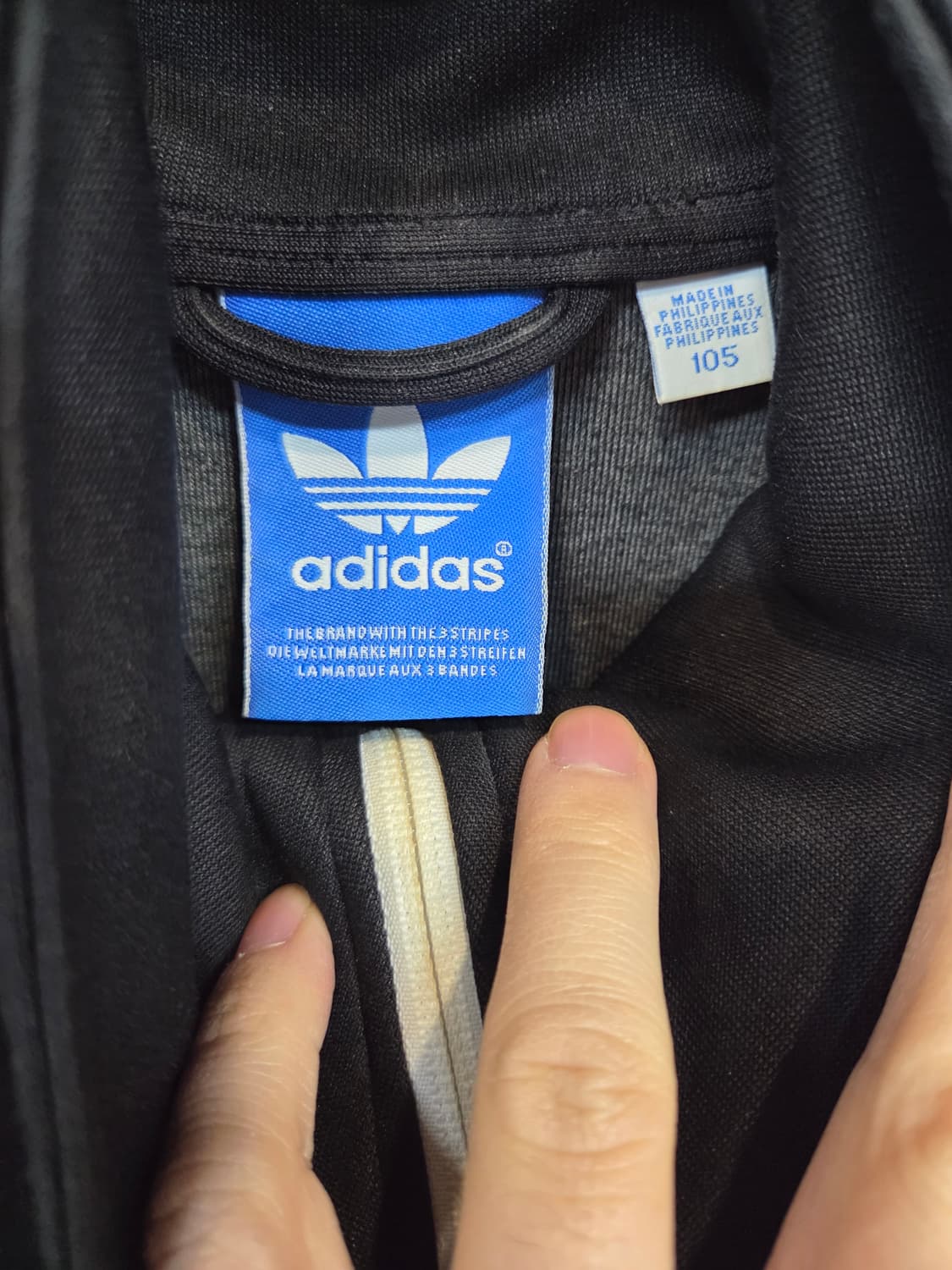 아디다스 유로파 트랙탑 져지 검흰 105 상품이미지3