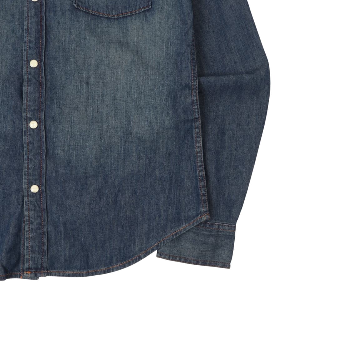 리바이스 워시드 웨스턴 데님 셔츠 상품이미지4