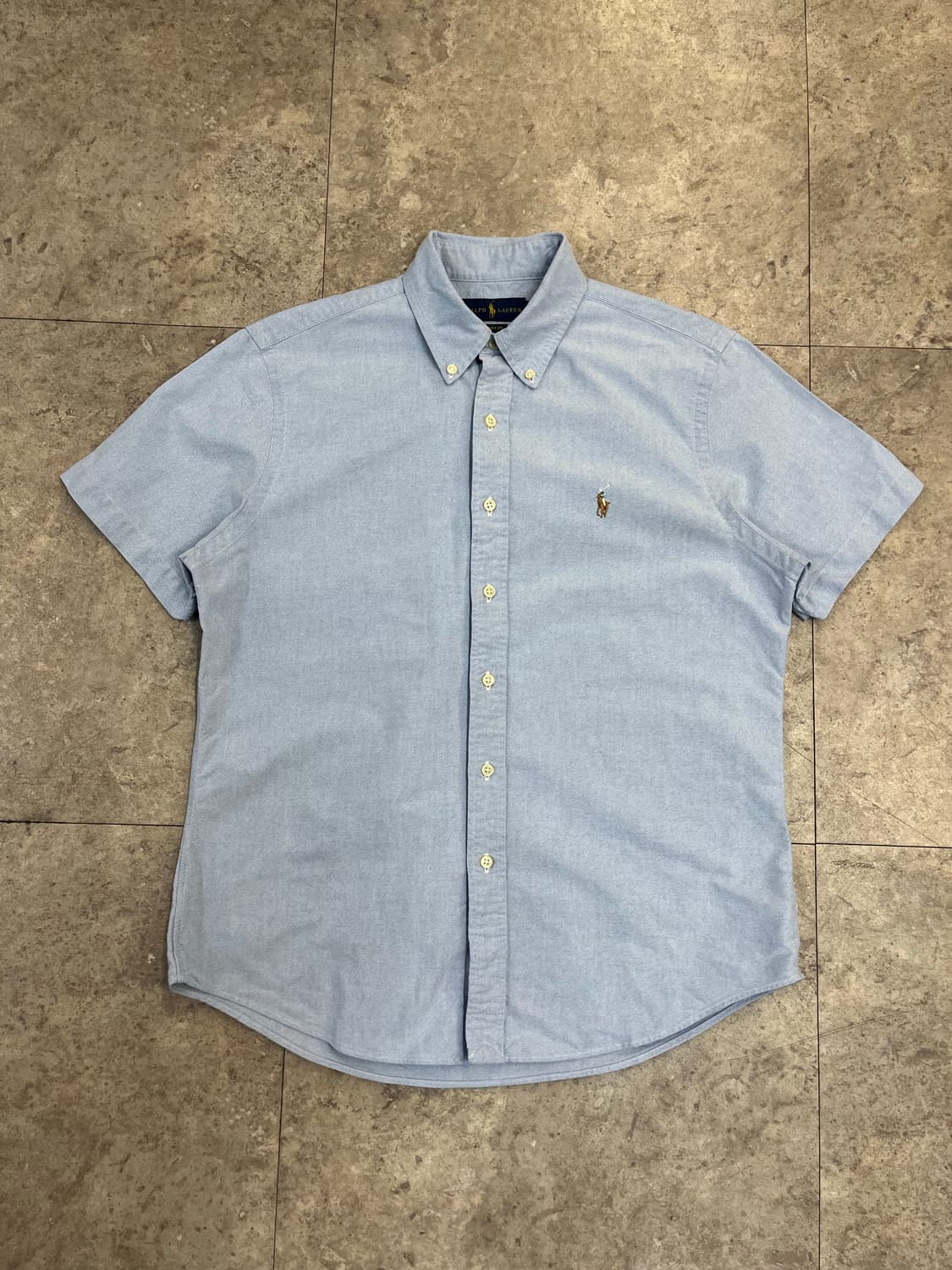 폴로 랄프로렌 반팔 셔츠 스카이블루 M #csz3850 상품이미지4