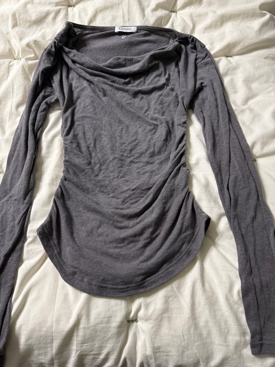 세릭 드레이프 탑  상품이미지2