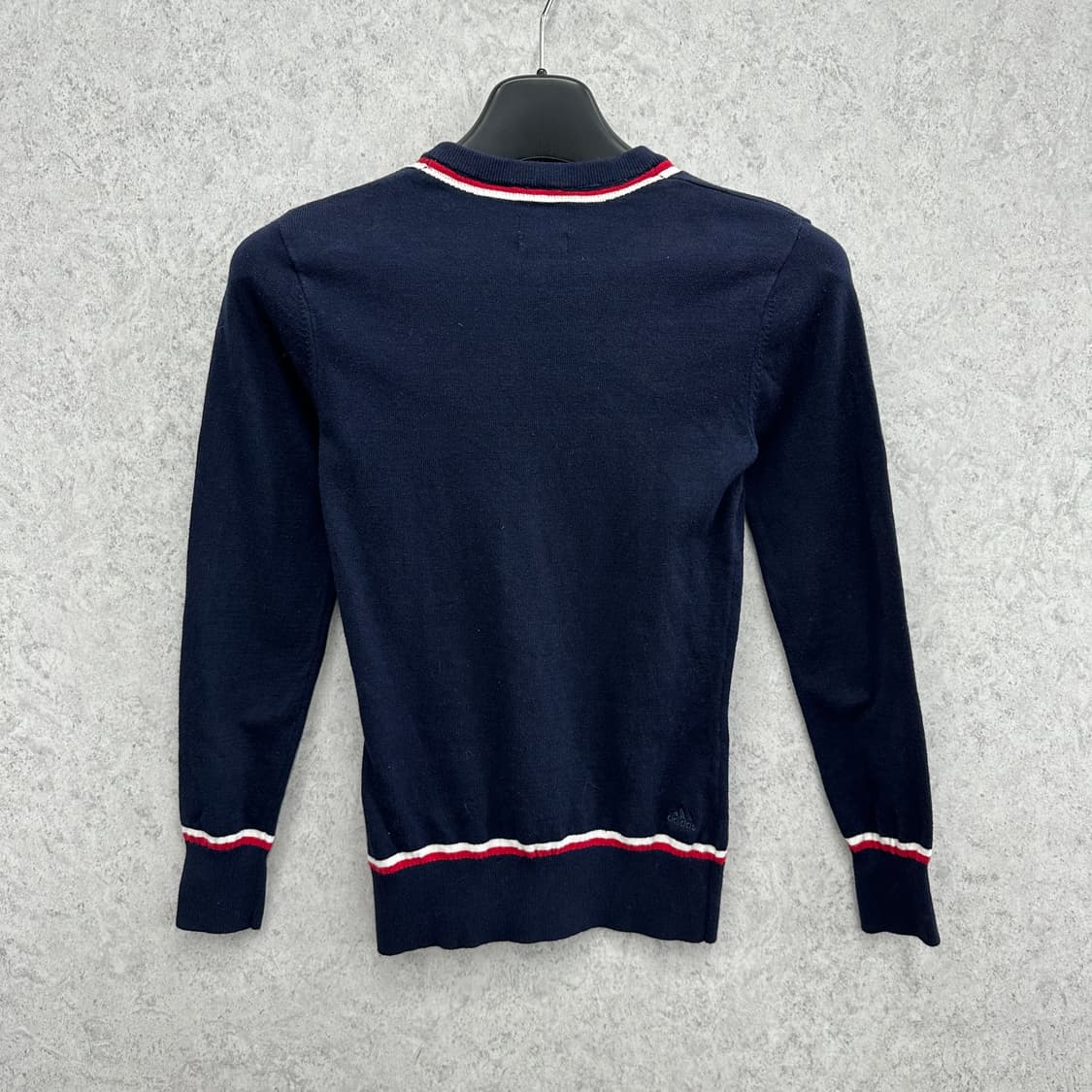 85 아디다스 퓨어 골프 여자 울 브이넥 니트 상품이미지2