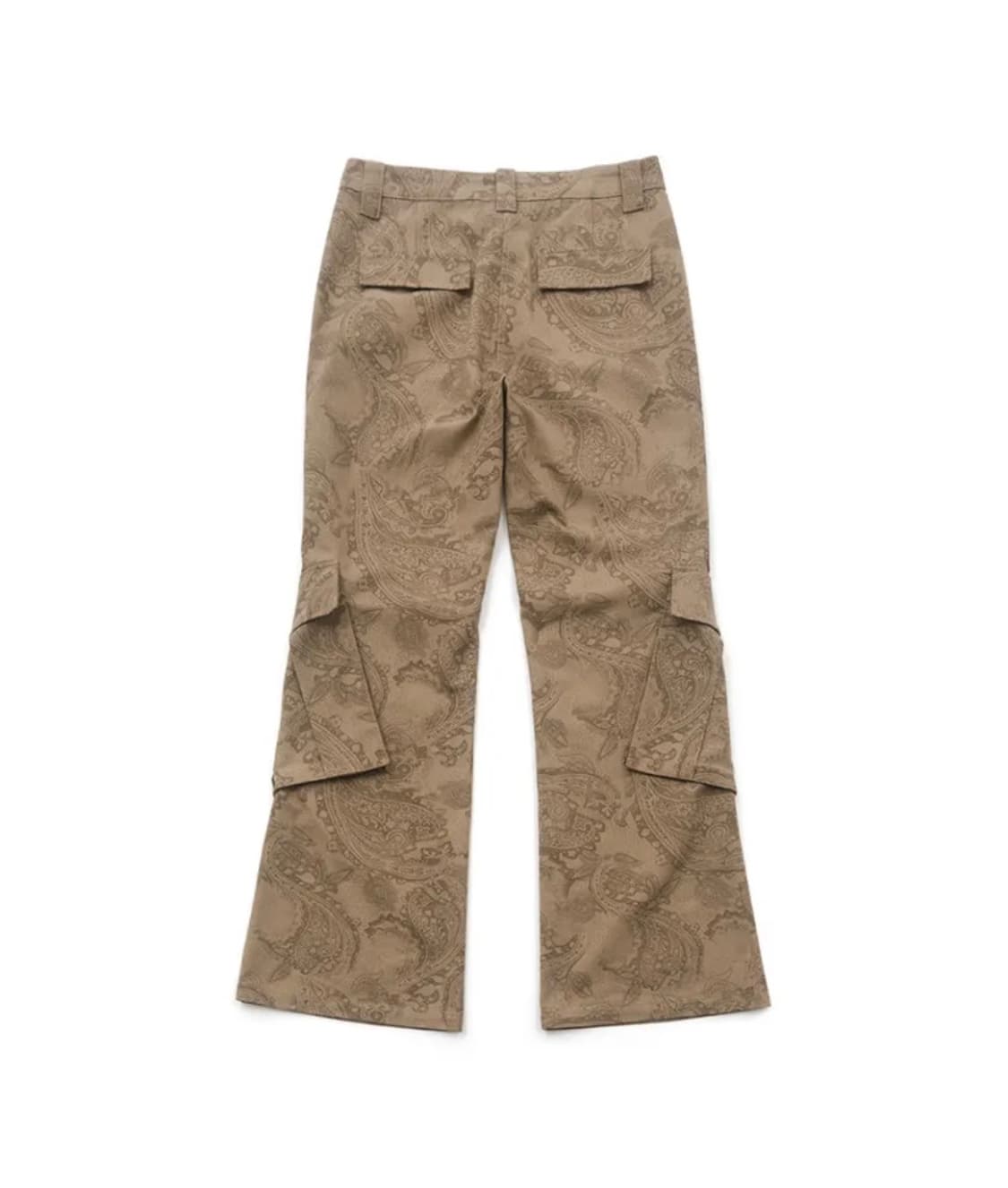 웻태그 CARGO BOOTCUT PANTS PAISLEY BROWN 상품이미지7