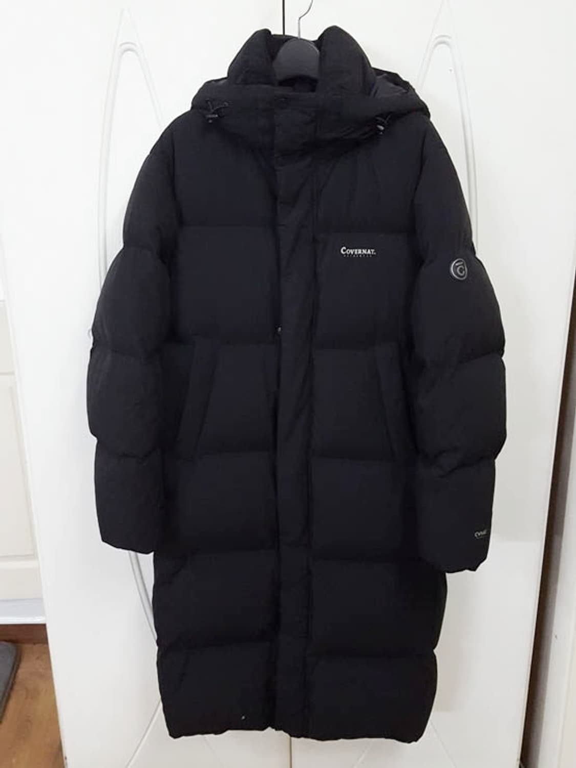 커버낫 여성 롱패딩 블랙 S 상품이미지1
