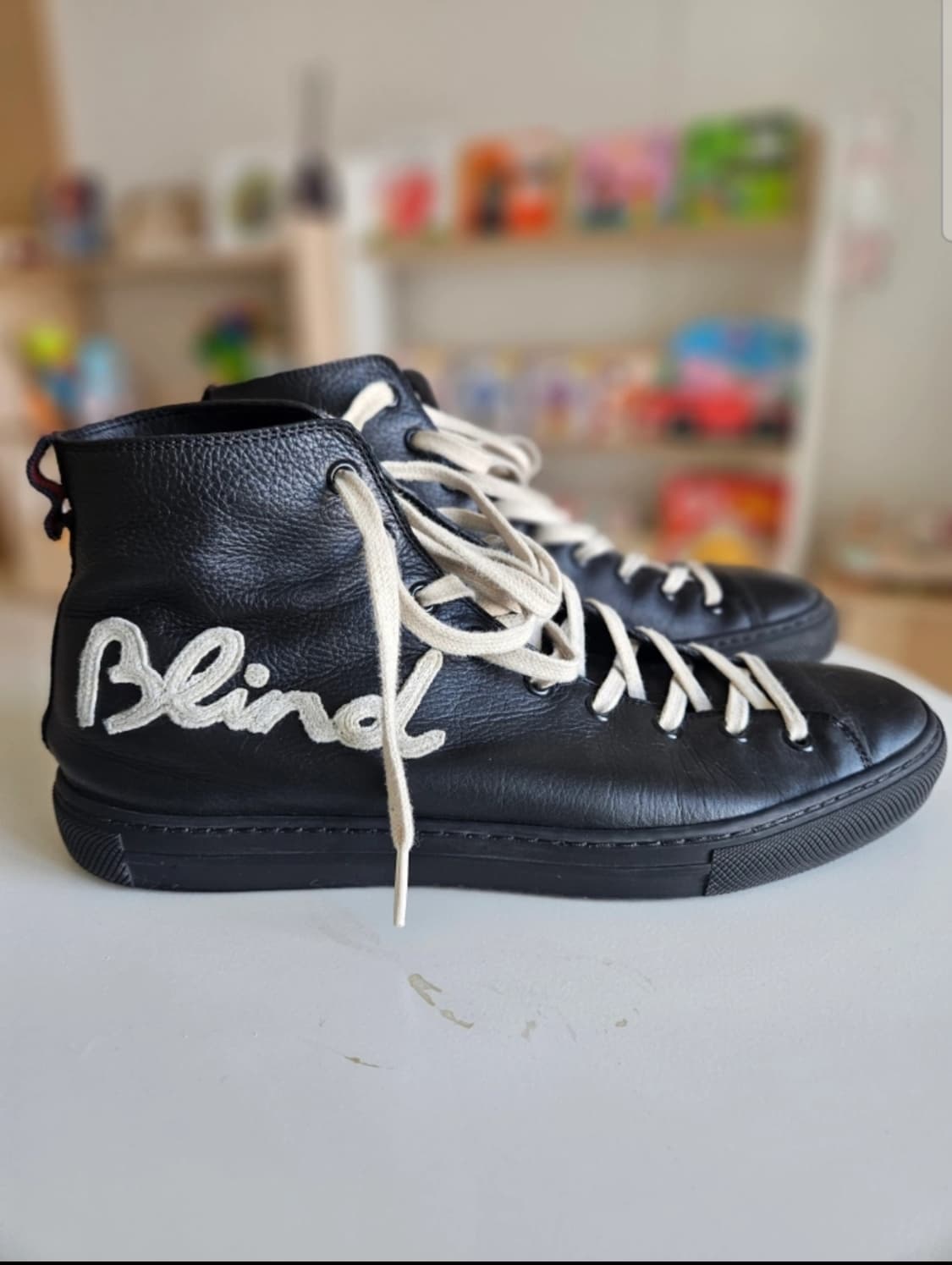 구찌 blind for love 하이탑 블랙 상품이미지1