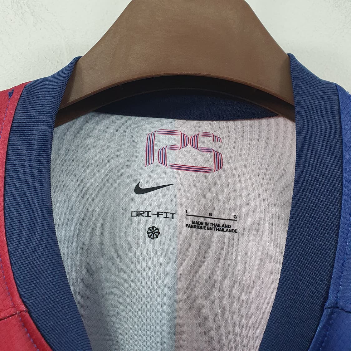 L 나이키 남성 FC바르셀로나 반팔 축구 유니폼 상품이미지3