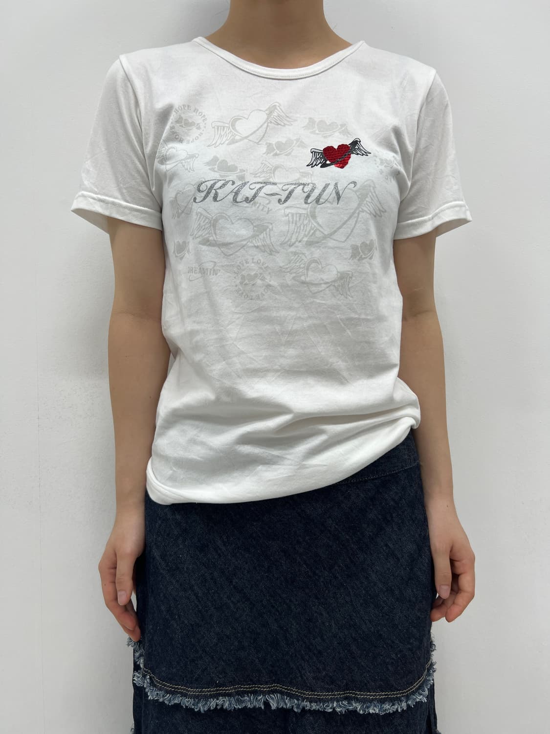 heart-angel printing top  상품이미지1