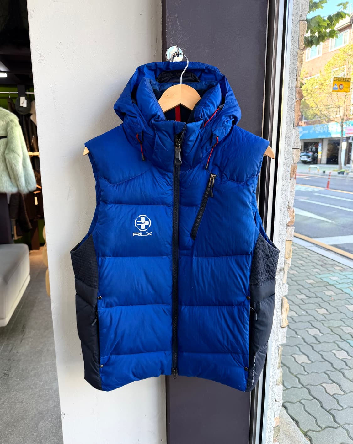 M/ 폴로랄프로렌 RLX 후디드 다운 조끼패딩 상품이미지2