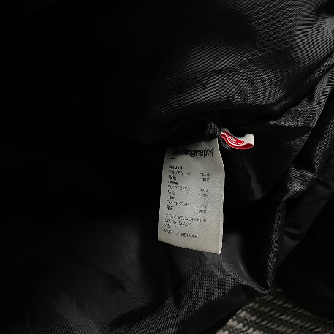 코드그라피 미니멀 푸퍼 숏 패딩 블랙y 4093 상품이미지8
